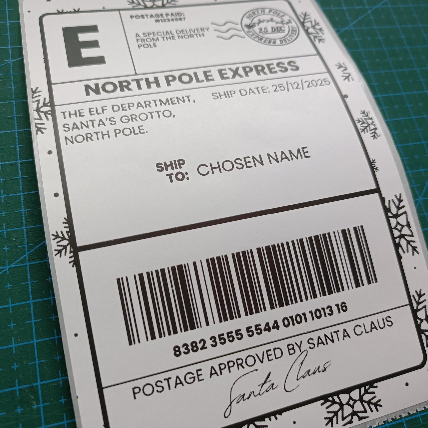 Personalised Christmas Postage Labels - Make It Personal!