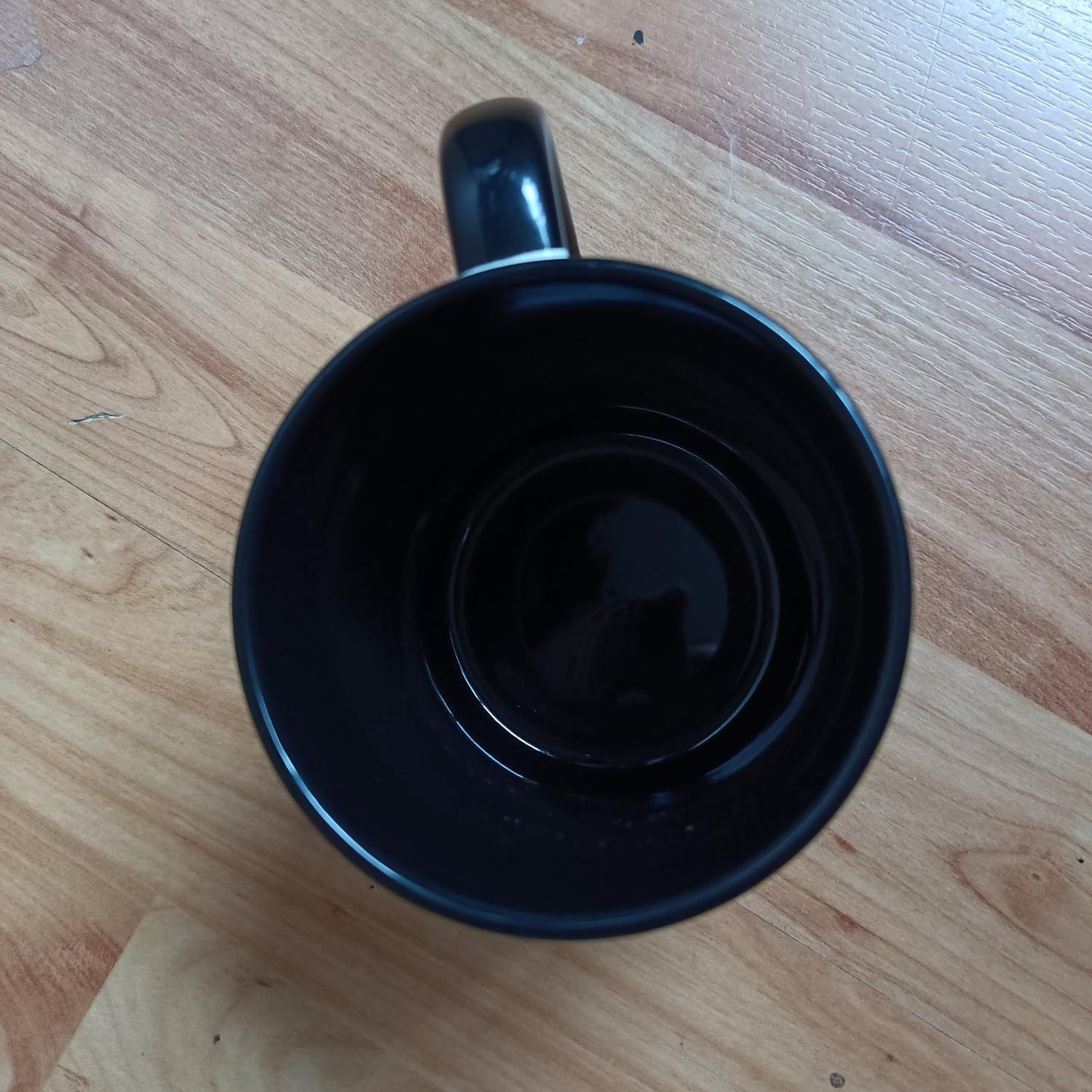 Dewalt -Inspired Grunge Style Ceramic Mug – Black Interior – 11oz Coffee Cup Gift