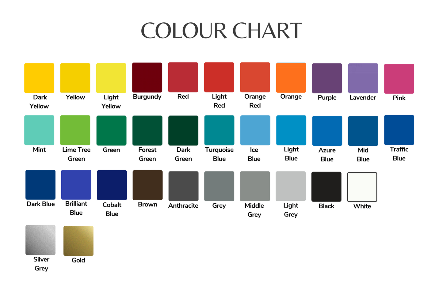 A4 Adhesive Vinyl Sheets – Choose Your Colours – Mixed Packs – Cricut & Silhouette Craft Vinyl – Custom Colour Pack – 33 Colour Options