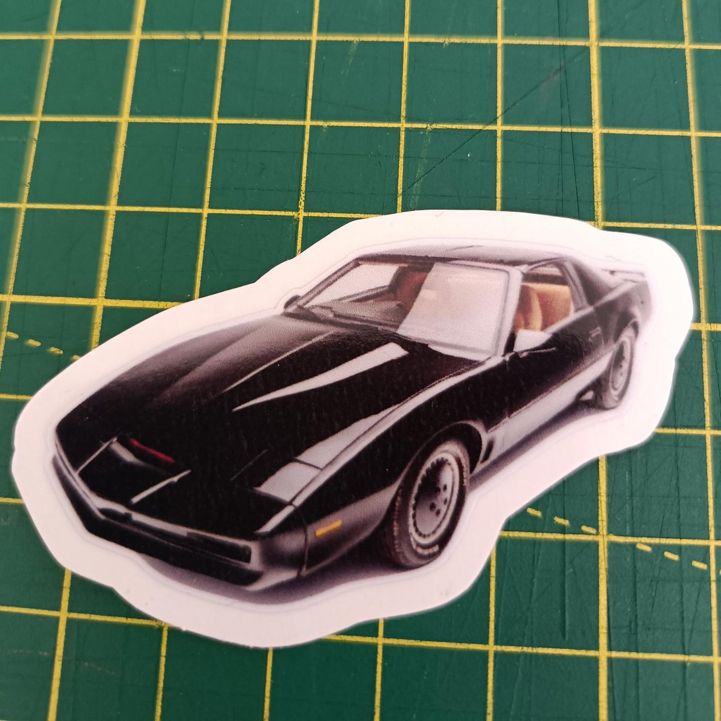 80s Knight Rider KITT Vinyl Sticker - Waterproof