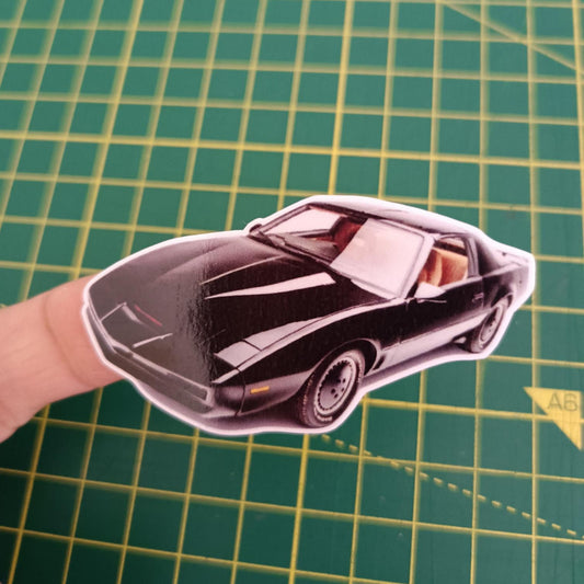 80s Knight Rider KITT Vinyl Sticker - Waterproof