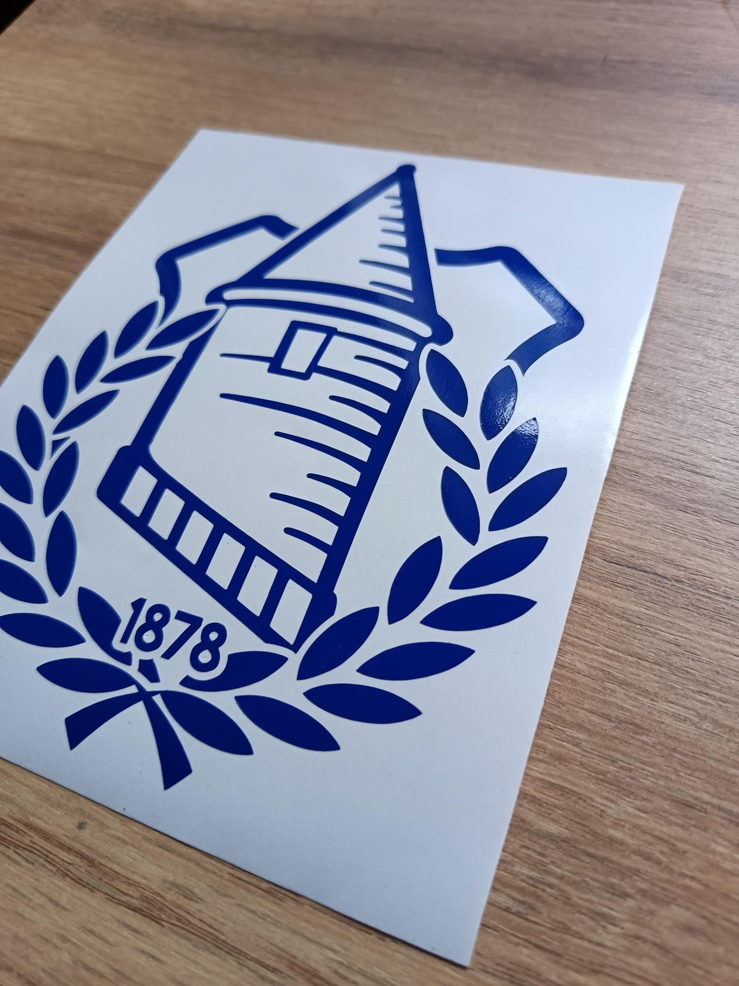 Toffee Everton Vinyl Decal - Show Your Team Spirit!