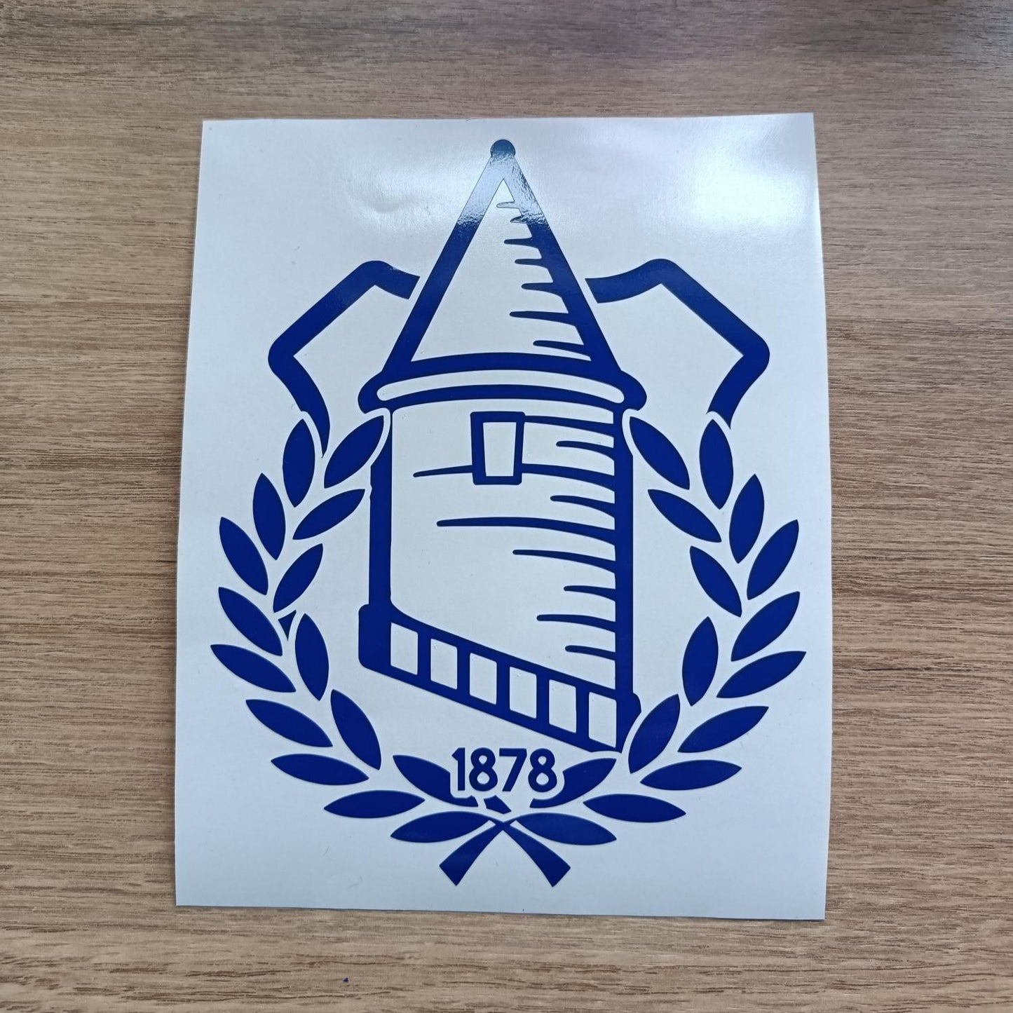 Toffee Everton Vinyl Decal - Show Your Team Spirit!