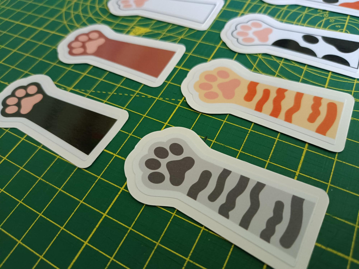 Adorable Cat Paws Vinyl Stickers for Your Stuff!