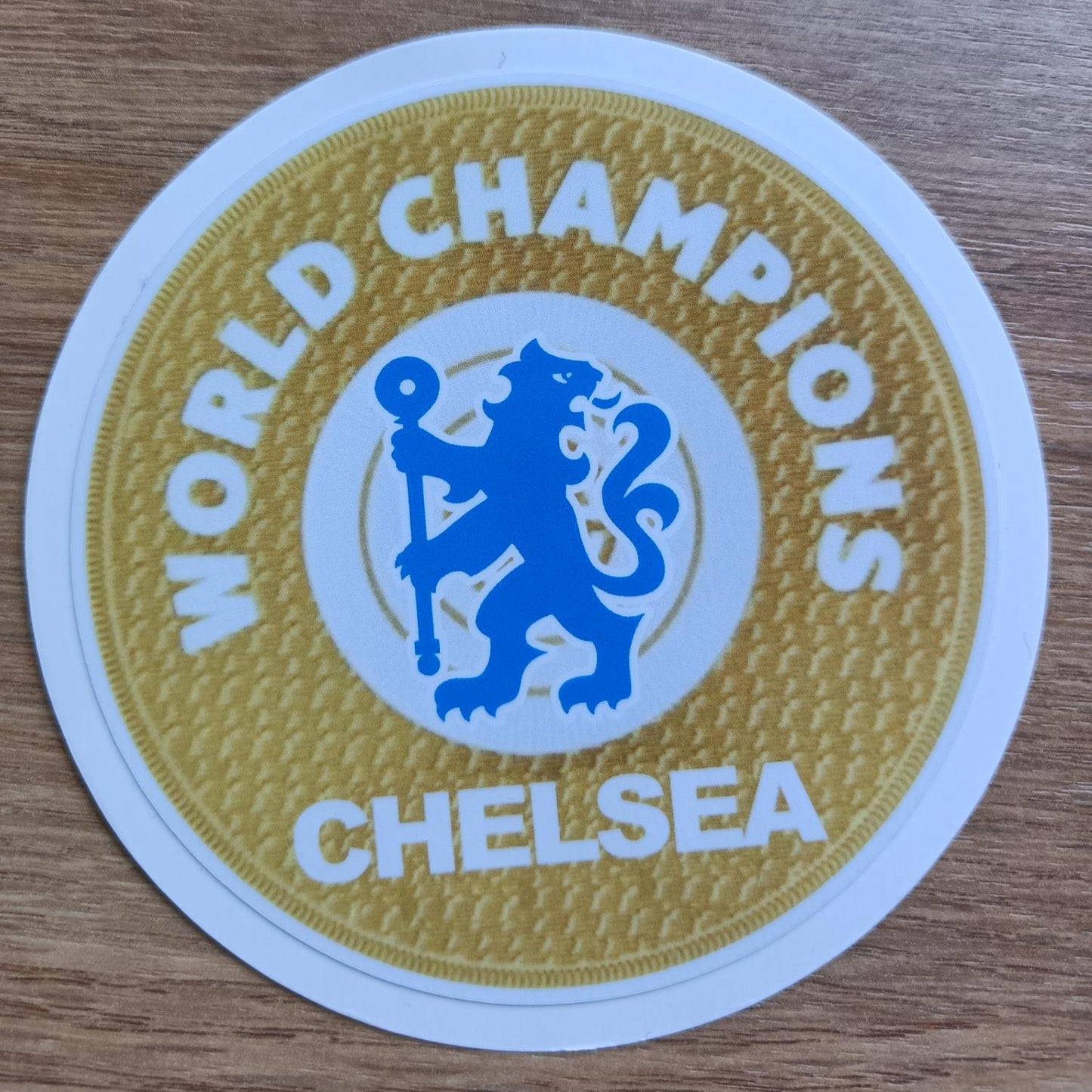 Chelsea Club World Inspired Unofficial Logo Sticker Waterproof