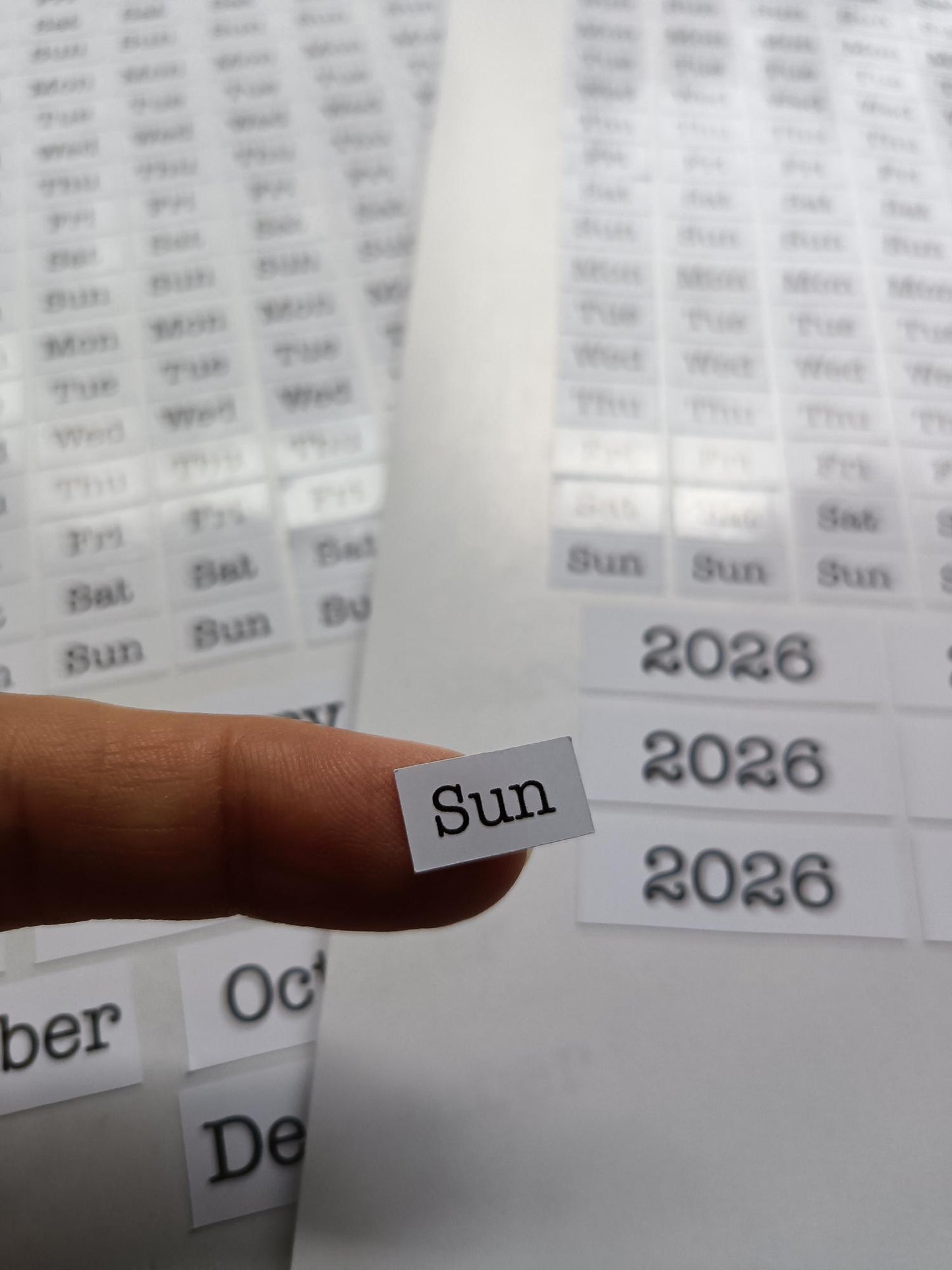 Stick It to 2026: Month & Day Planner Stickers