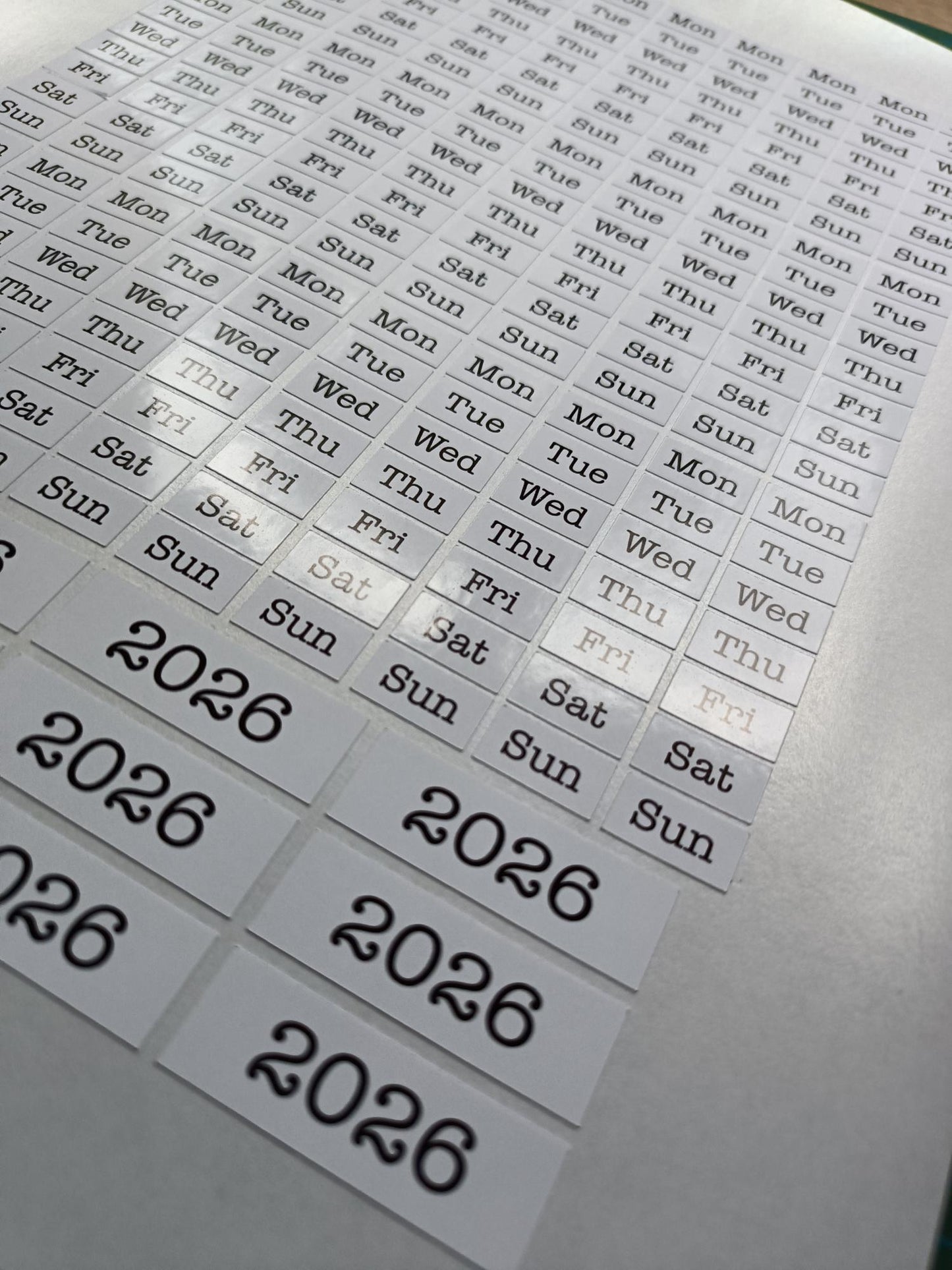 Stick It to 2026: Month & Day Planner Stickers