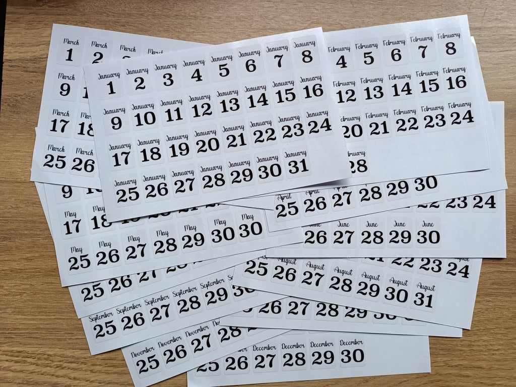 Stickers for Every Day: Your 2026 Calendar