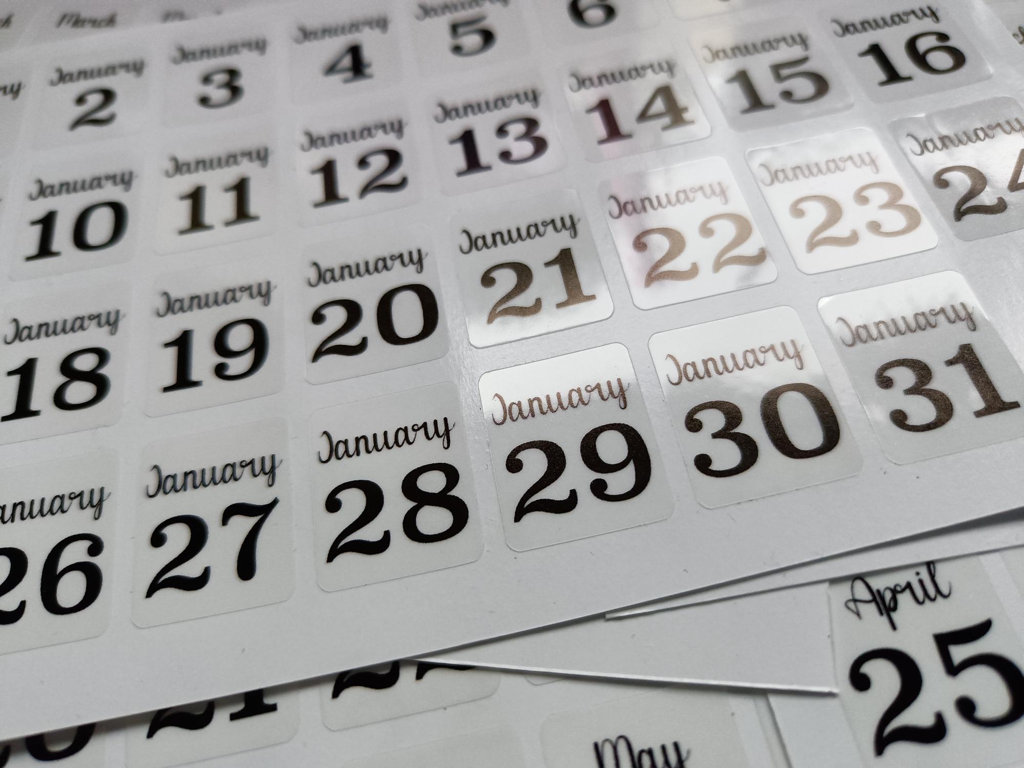 Stickers for Every Day: Your 2026 Calendar