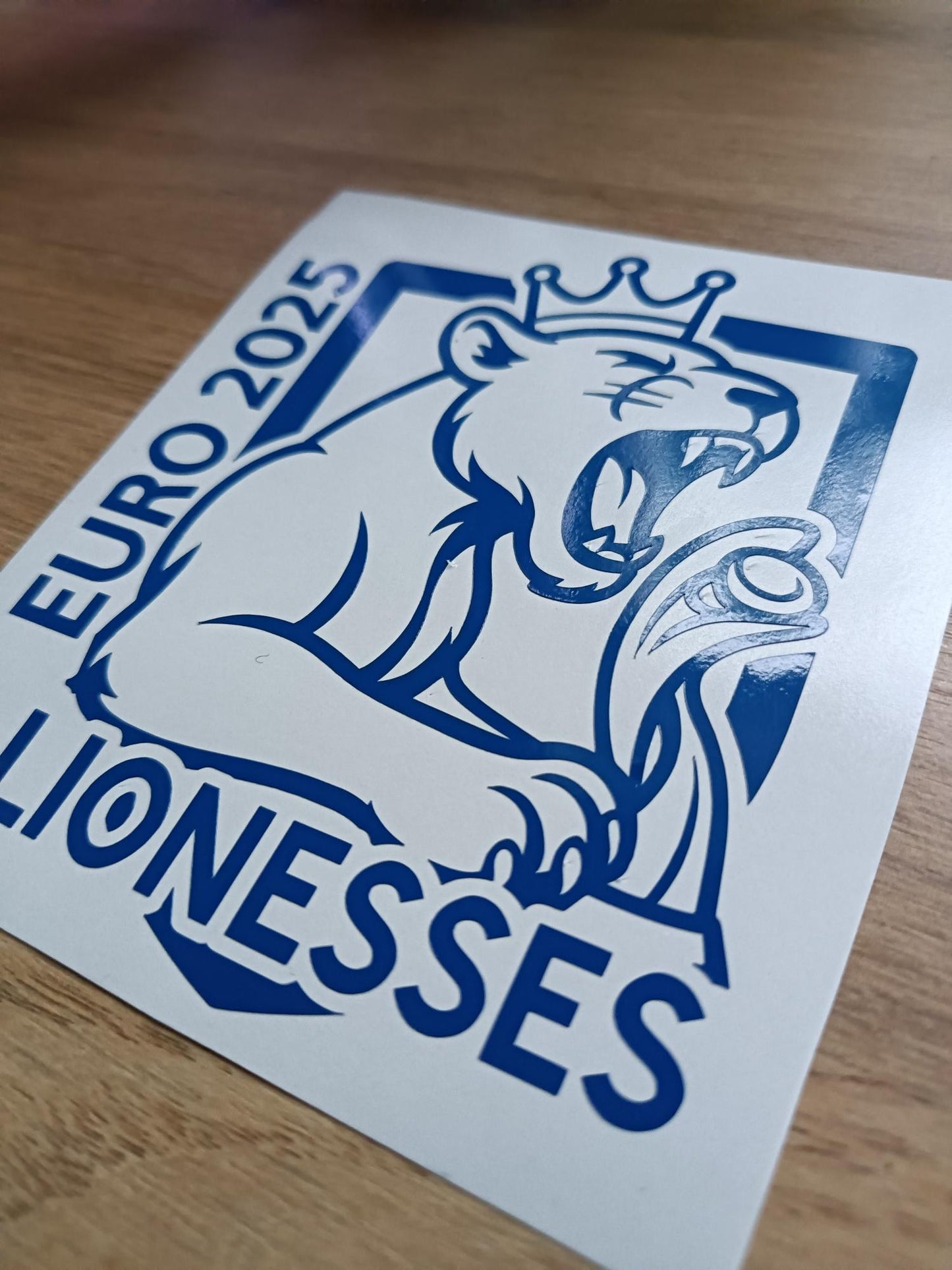 Lionesses 2025 Champions Vinyl Decal - Show Your Pride!
