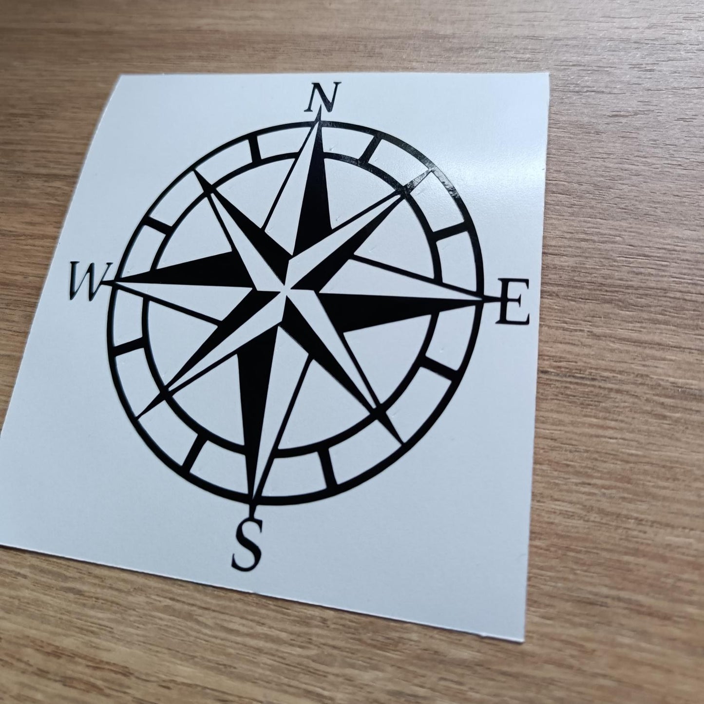 Compass Vinyl Decal: For the Vanlife Adventurer