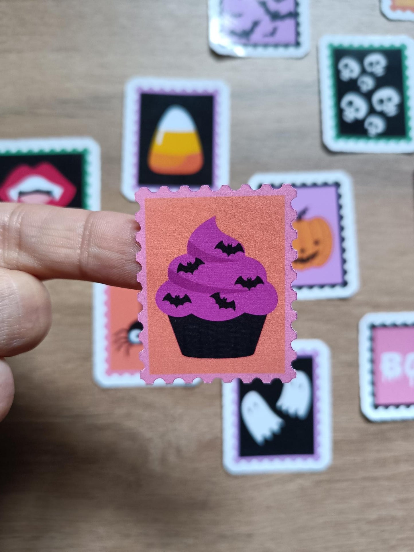 Spooky Halloween Stamps: Pack Stickers for Kindle Kobo Water Bottle