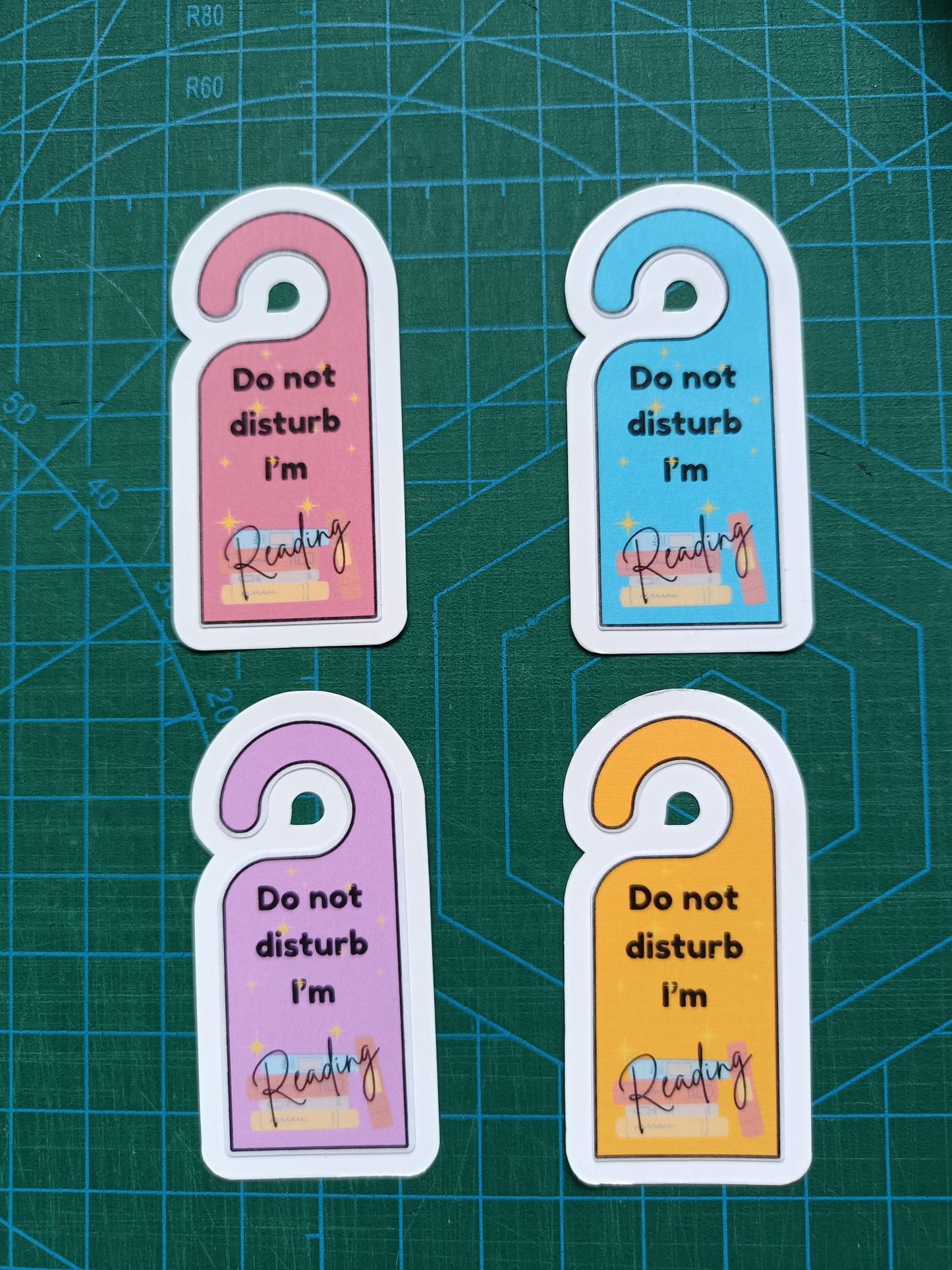 Shhh! I'm Reading - Fun Door Hanger Sticker