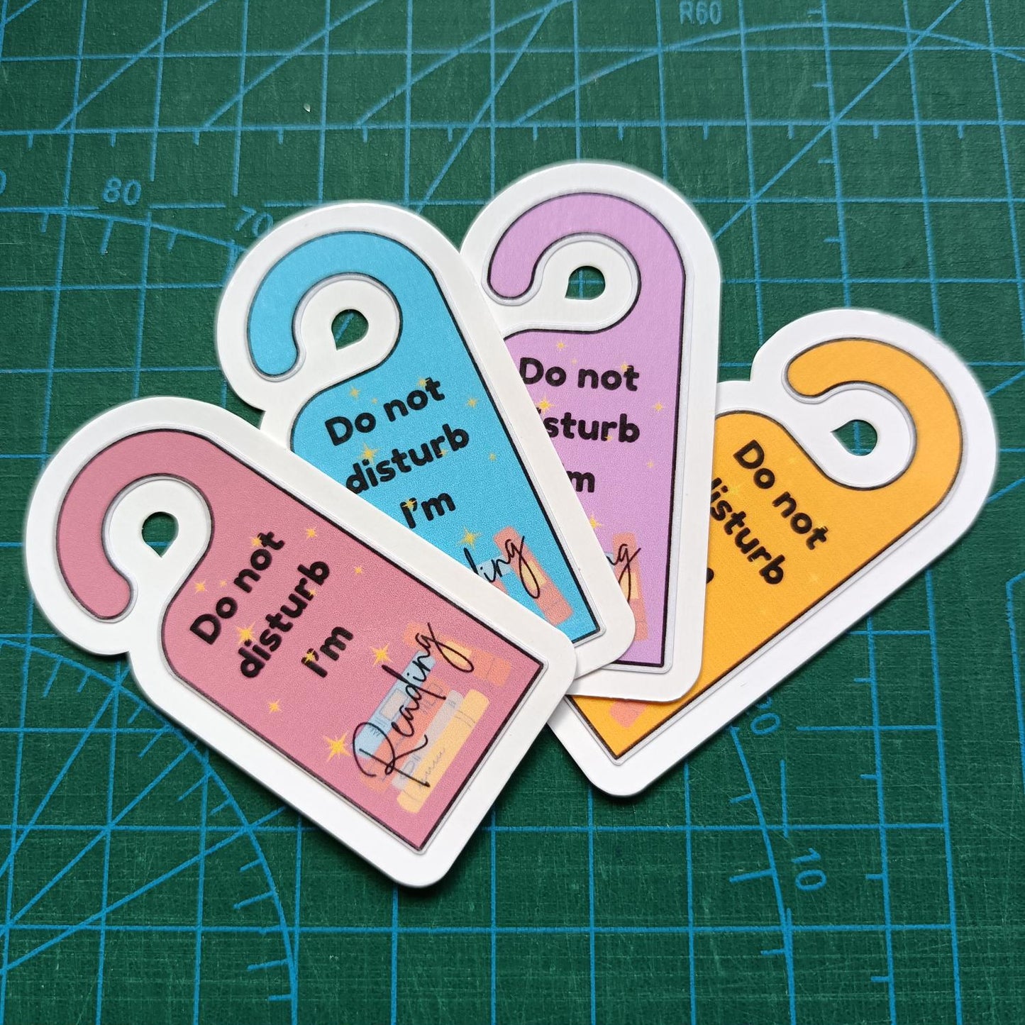 Shhh! I'm Reading - Fun Door Hanger Sticker