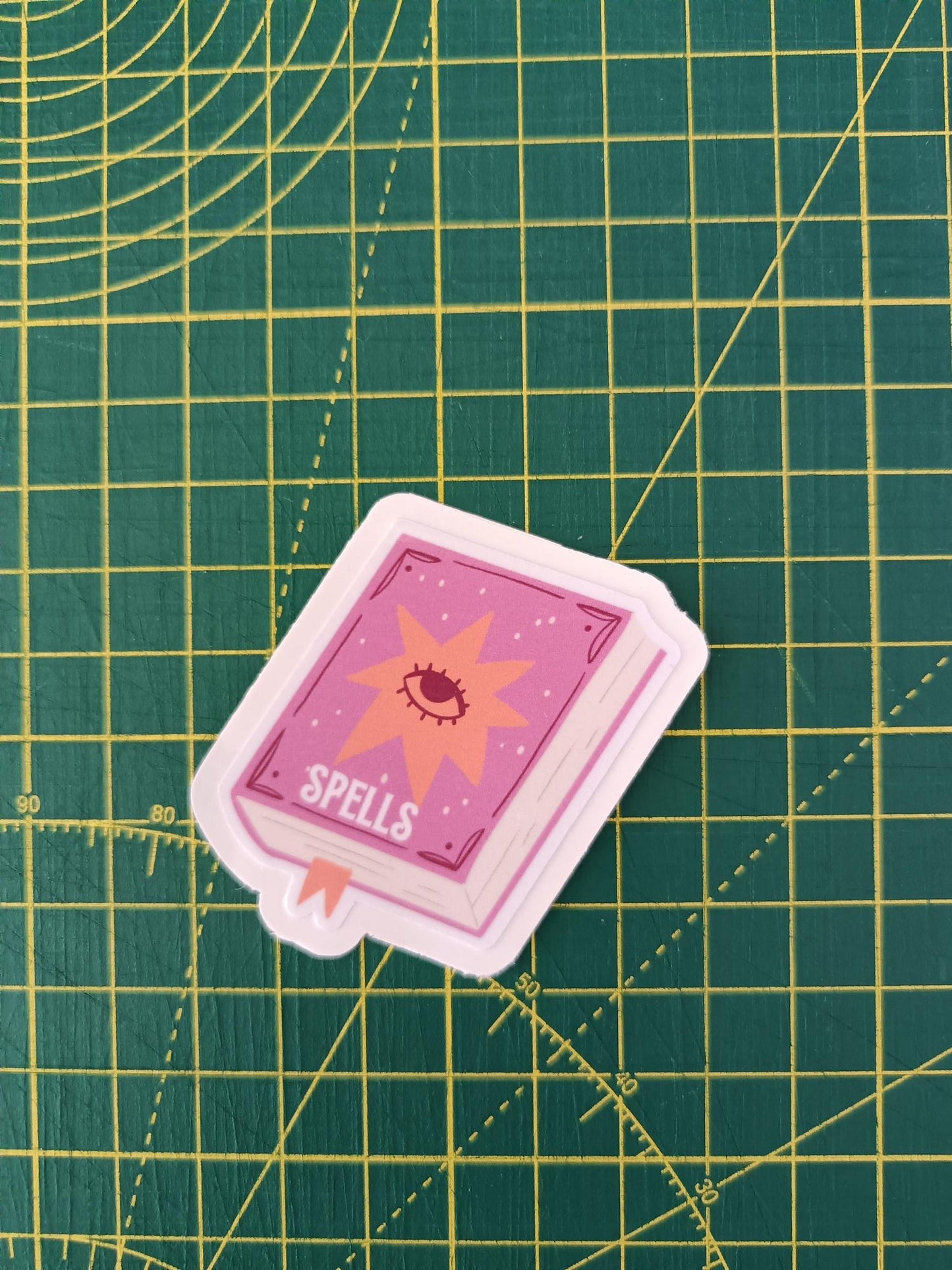 Fall in Love with Our Halloween Spell Book Stickers