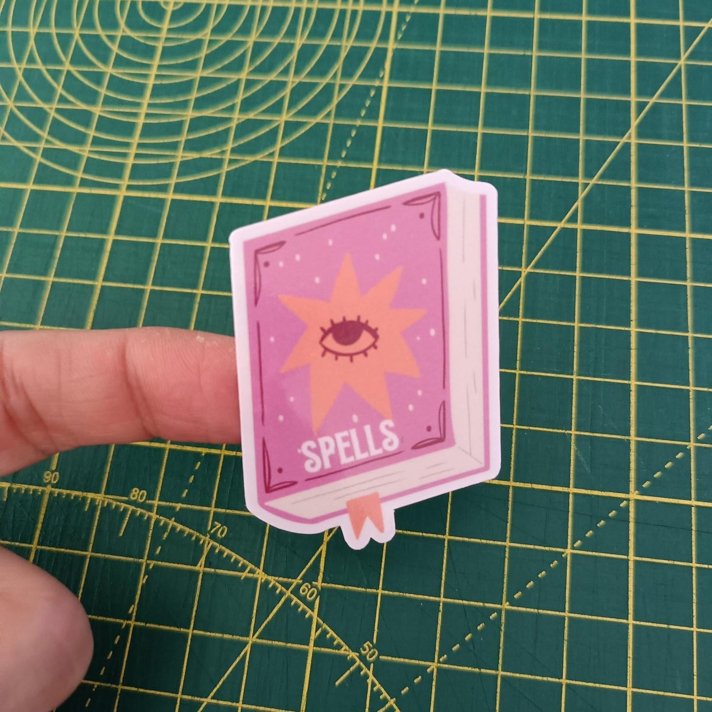 Fall in Love with Our Halloween Spell Book Stickers