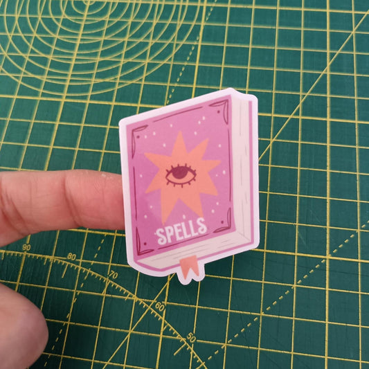 Fall in Love with Our Halloween Spell Book Stickers