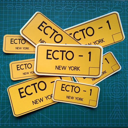 Ecto-1 Ghostbusters Sticker: Join the Adventure!