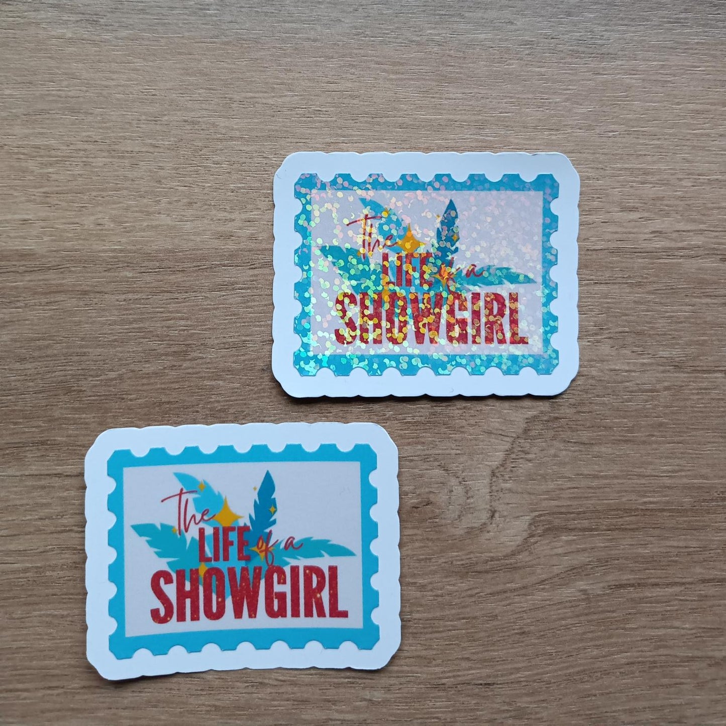 The Life Of A Showgirl Inspired Sticker