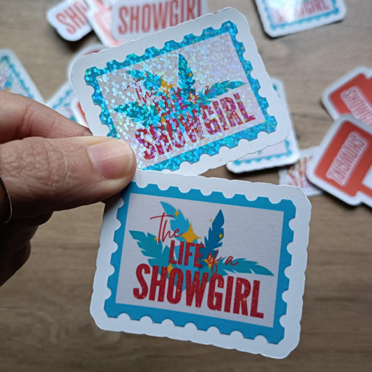 The Life Of A Showgirl Inspired Sticker