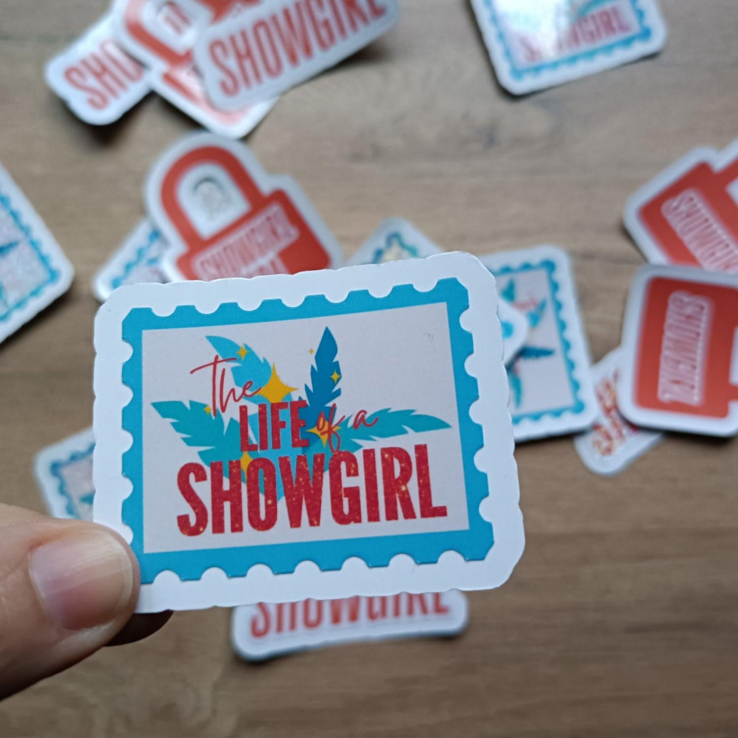 The Life Of A Showgirl Inspired Sticker