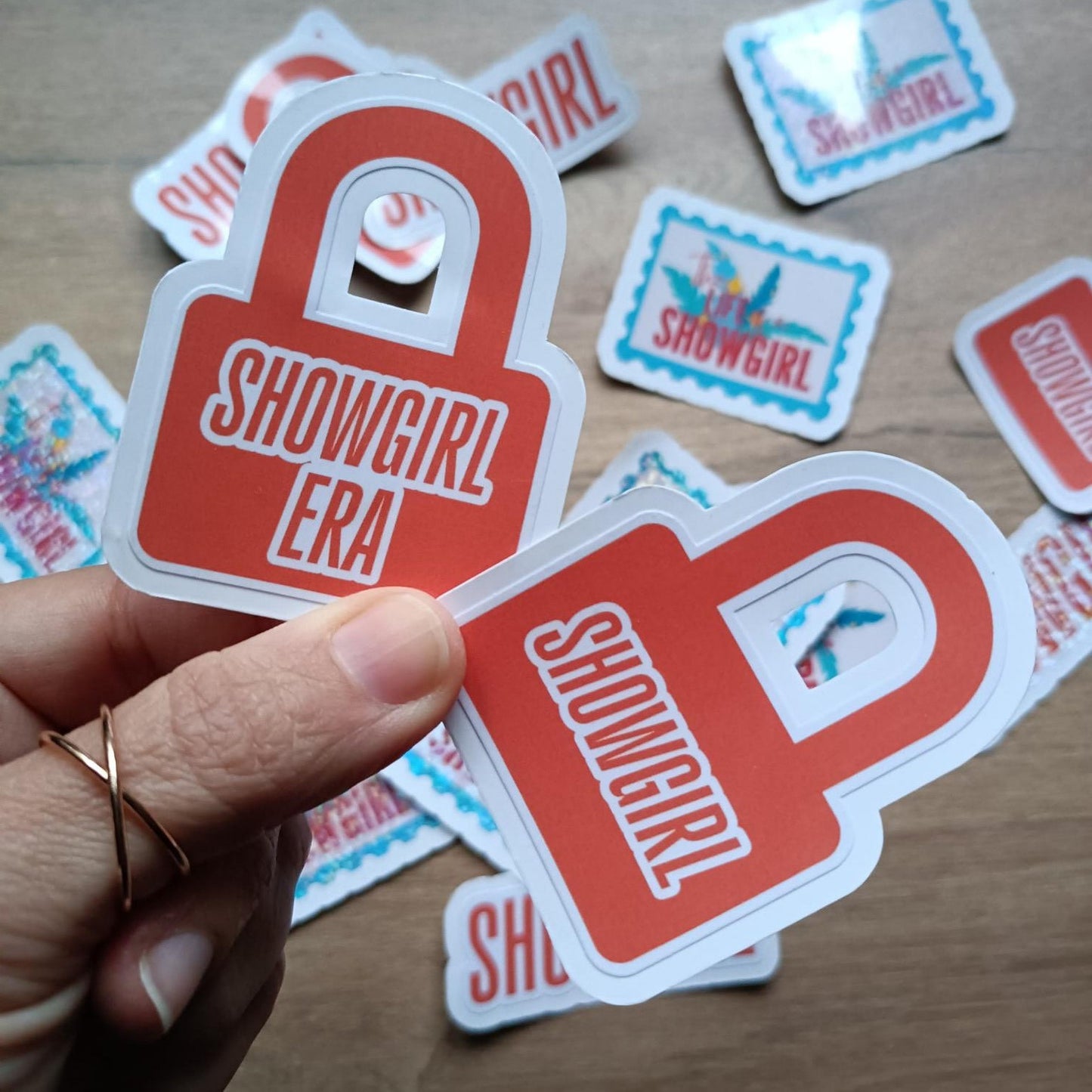 Showgirl Era Padlock Sticker: Add Fun to Your Kindle & Kobo!