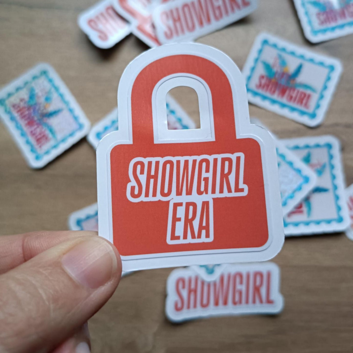Showgirl Era Padlock Sticker: Add Fun to Your Kindle & Kobo!