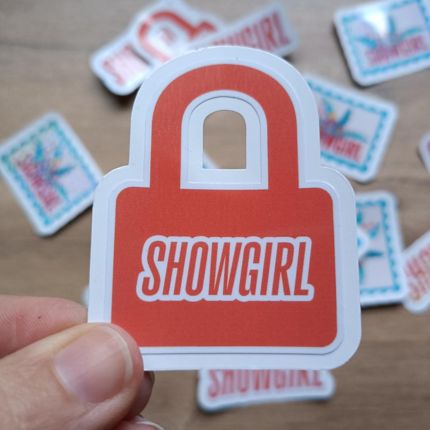 Showgirl Era Padlock Sticker: Add Fun to Your Kindle & Kobo!