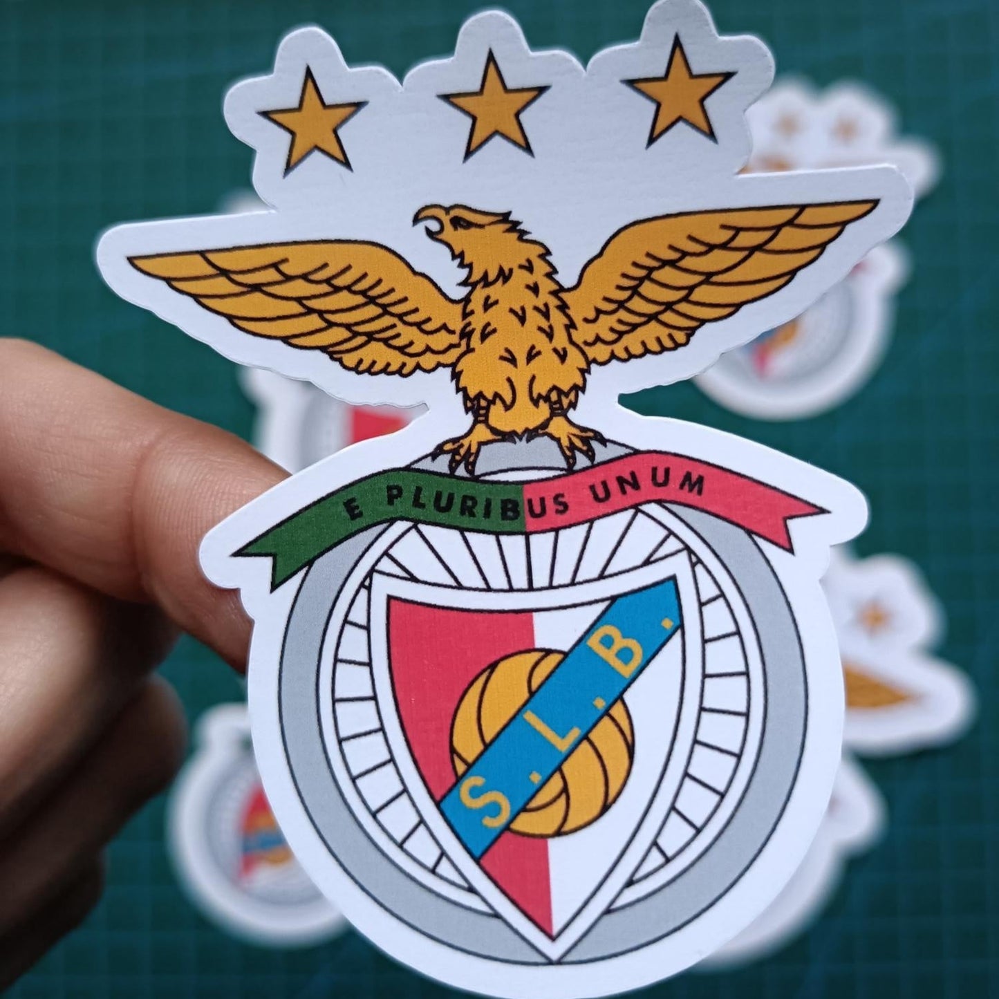 Benfica Inspired Unofficial Logo Sticker Waterproof