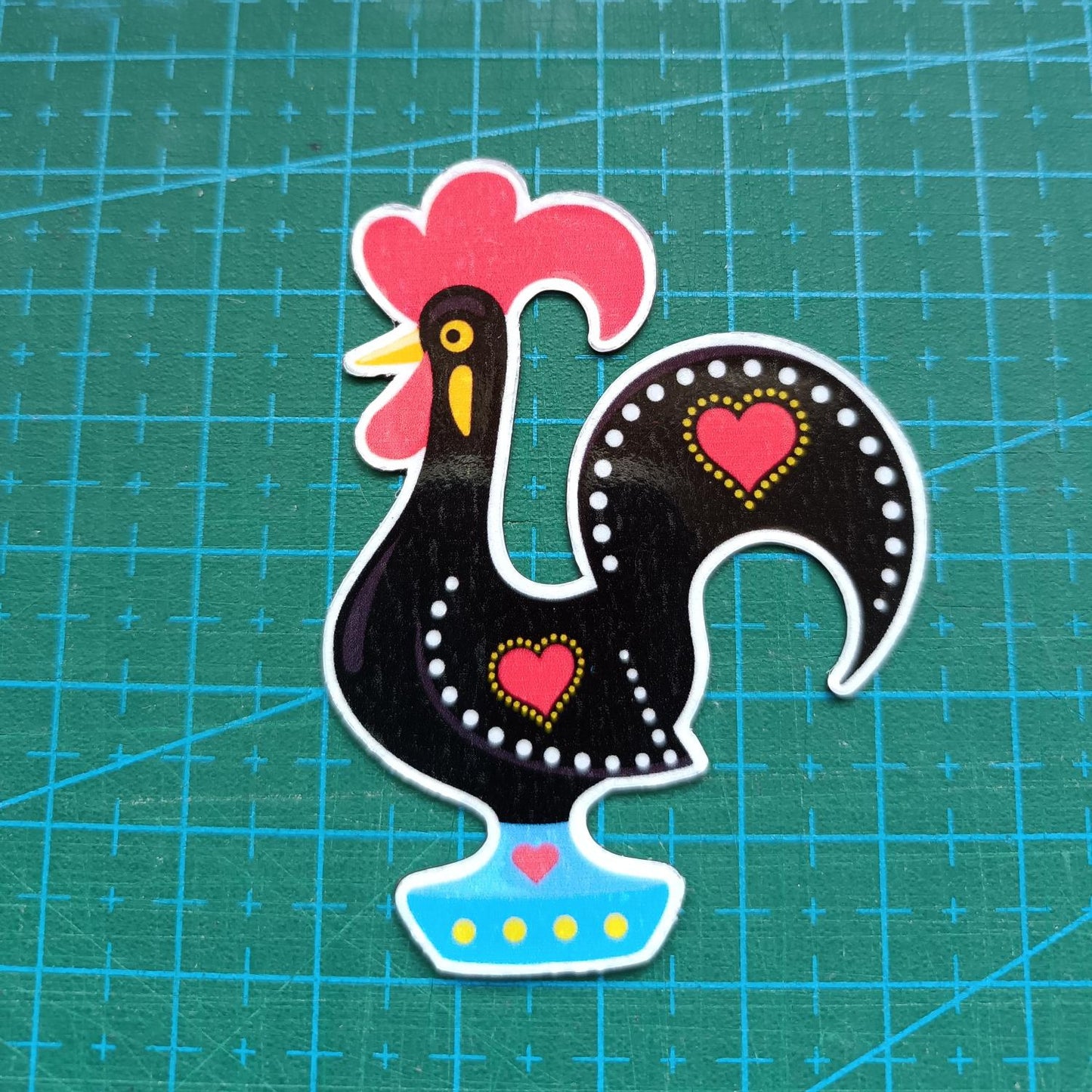 Charming Galo de Barcelos Magnet: Bring Home Portugal!