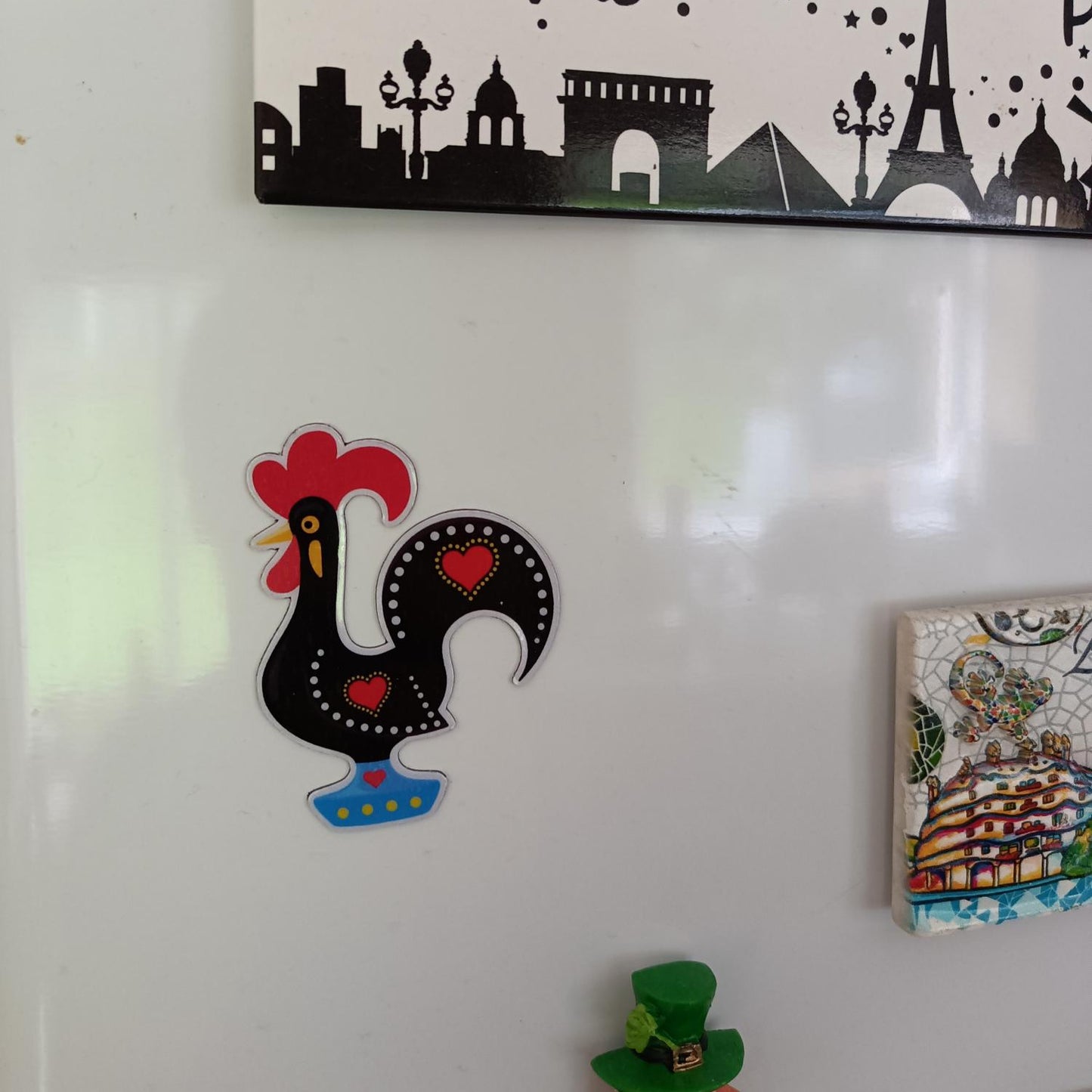 Charming Galo de Barcelos Magnet: Bring Home Portugal!