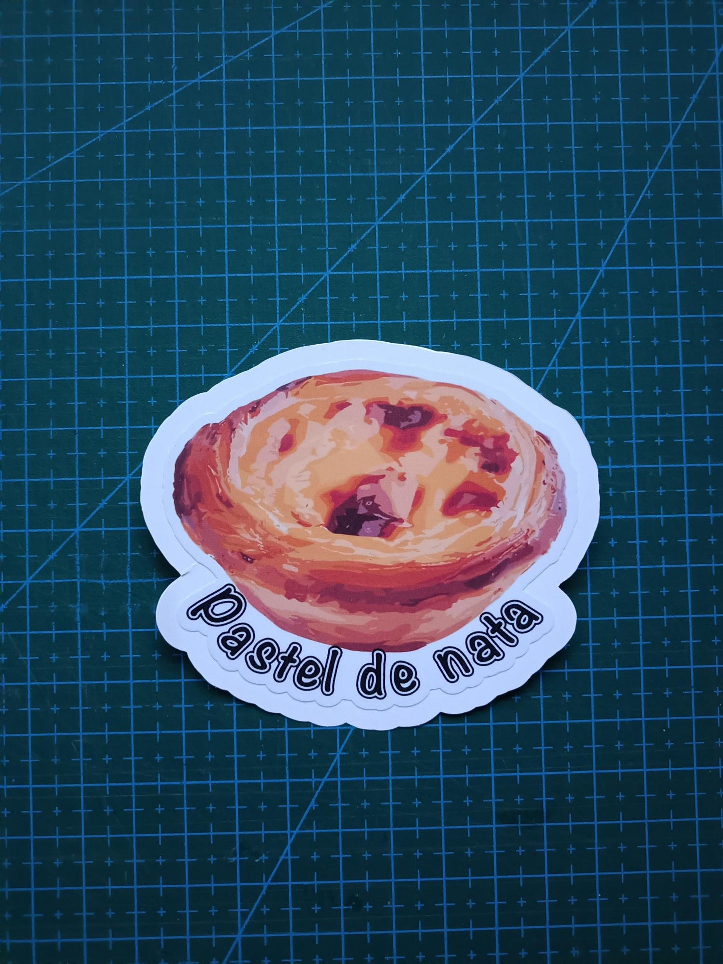 Pastel de Nata Sticker -  Portuguese Custard Tart sticker