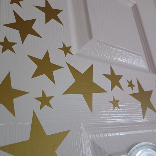 Sparkling Festive Fun: Christmas Door Stickers to Adore!