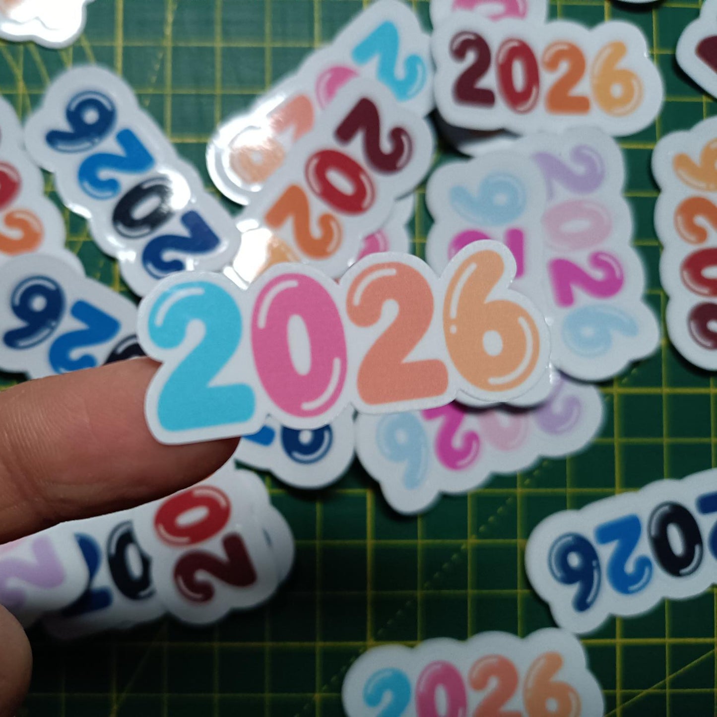 2026 Stickers –  Planner, Calendars, Bullet Journals & Stationery - Waterproof Multiple Color