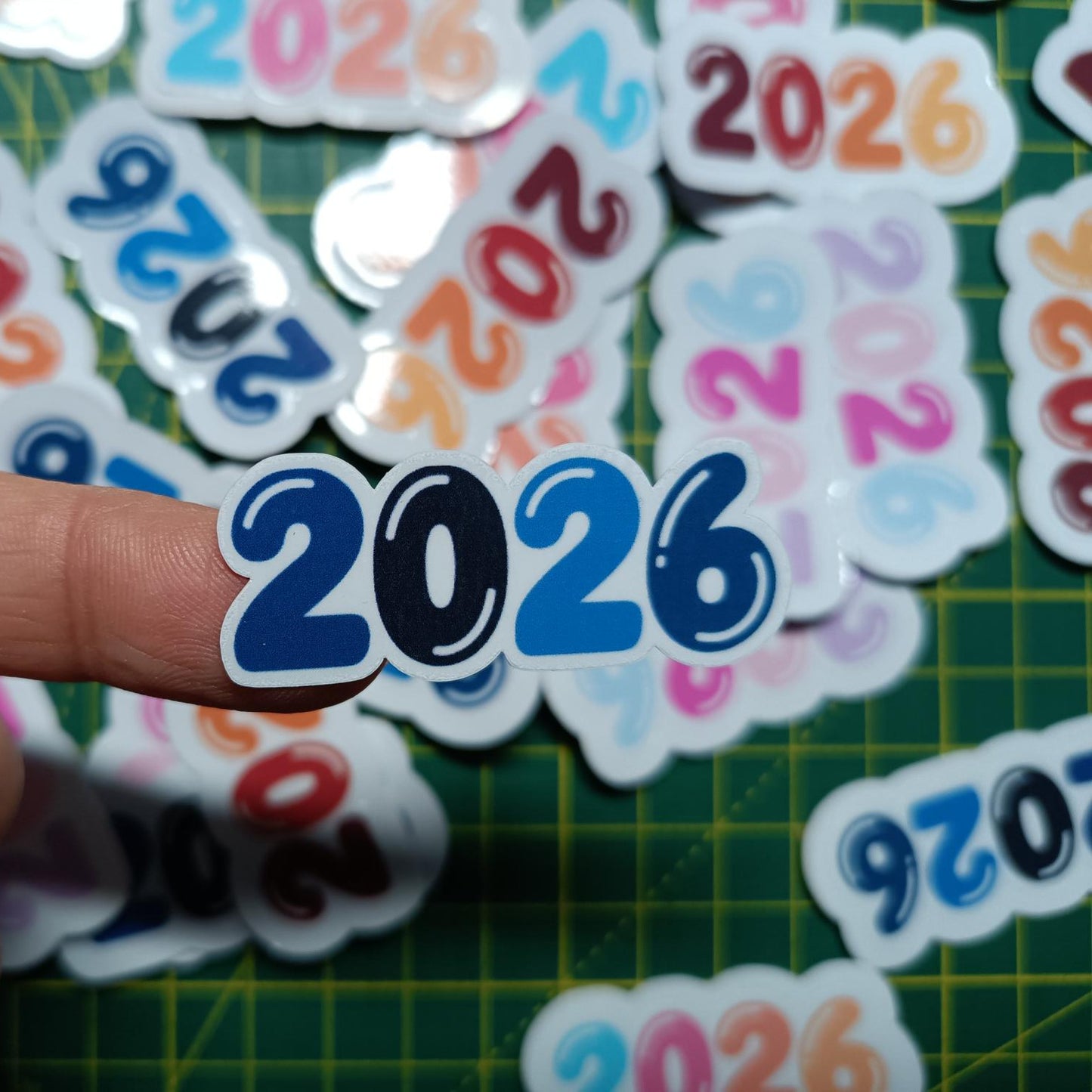 2026 Stickers –  Planner, Calendars, Bullet Journals & Stationery - Waterproof Multiple Color