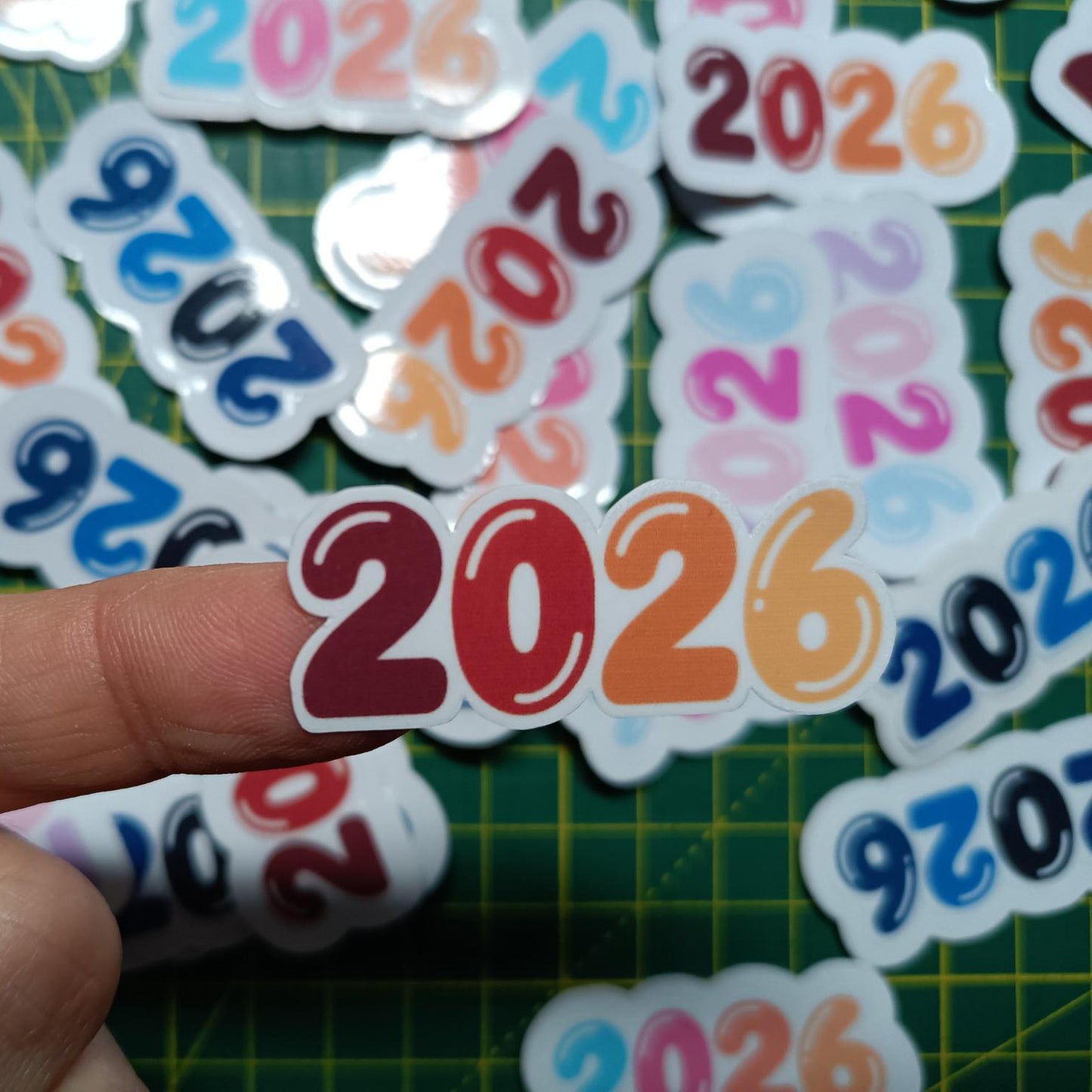 2026 Stickers –  Planner, Calendars, Bullet Journals & Stationery - Waterproof Multiple Color