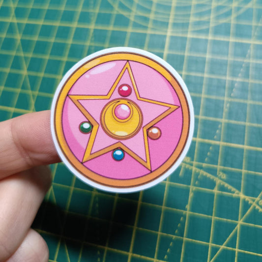 Sailor Moon Crystal Compact Sticker | Anime-Inspired Stickers for Planners, Scrapbooking & Laptops | Waterproof sticker (Copy)