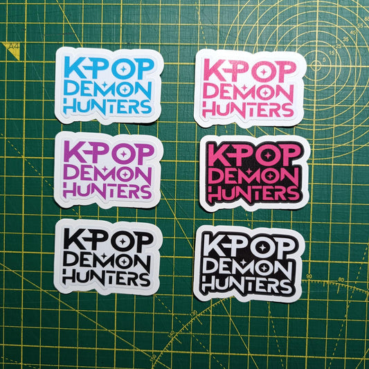 K-POP Demon Hunters sticker | Waterproof Sticker for Laptop Water Bottle  & gifts