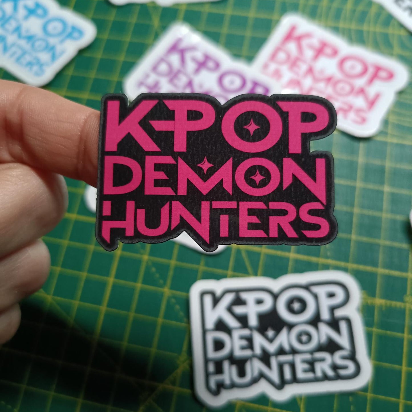 K-POP Demon Hunters sticker | Waterproof Sticker for Laptop Water Bottle  & gifts