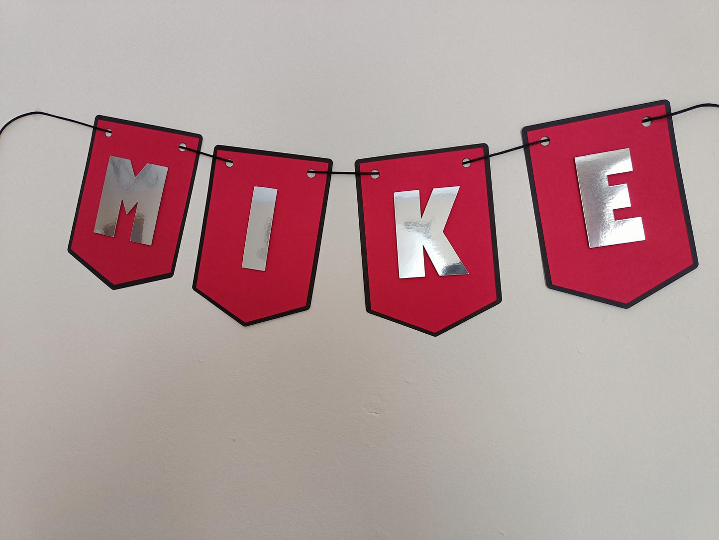 Personalised Mechanic Tools 3D Birthday Banner | Custom Name Bunting