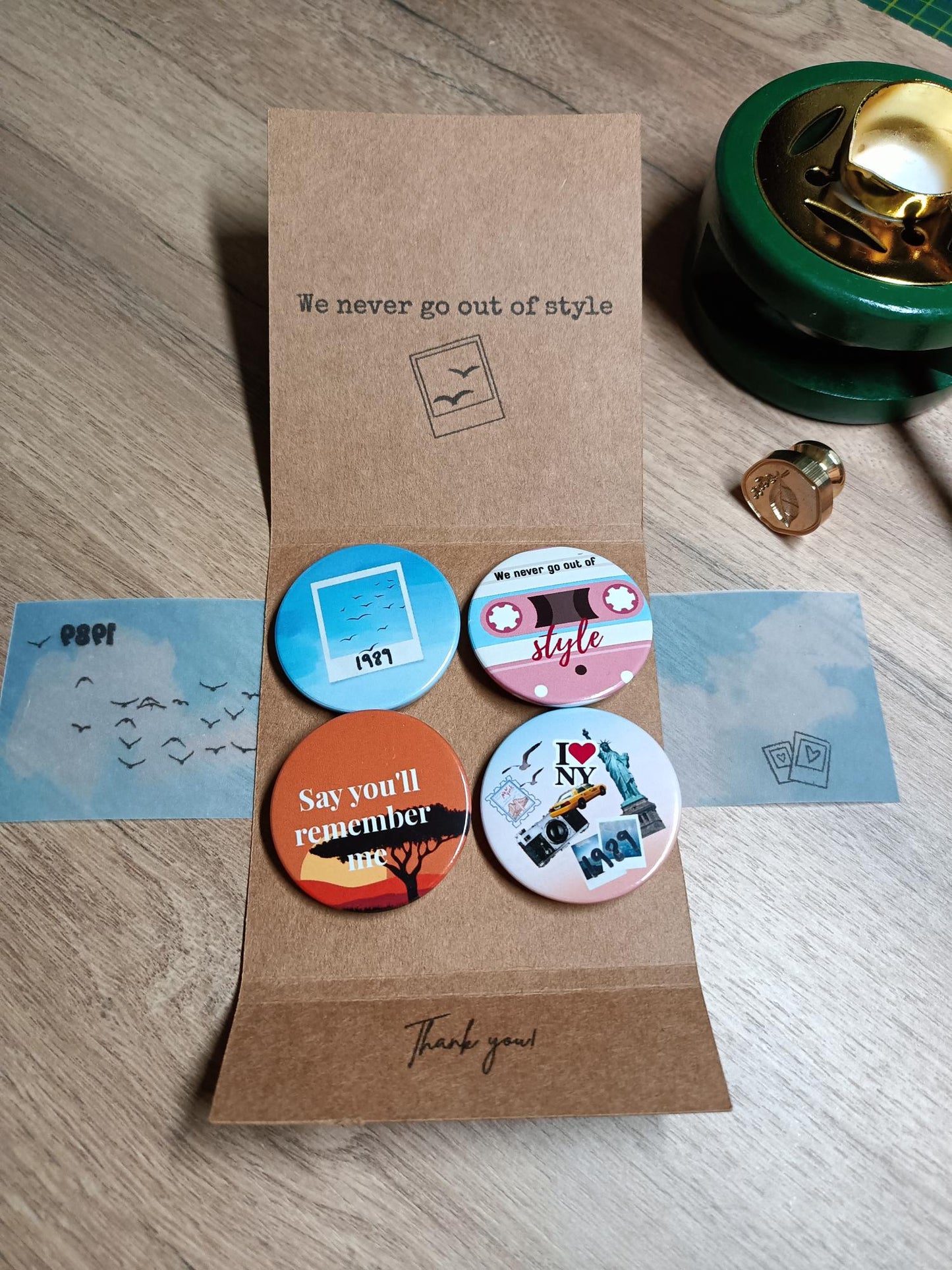 1989 Era Badge (4-Piece Set)– Fan-Inspired Collector Edition