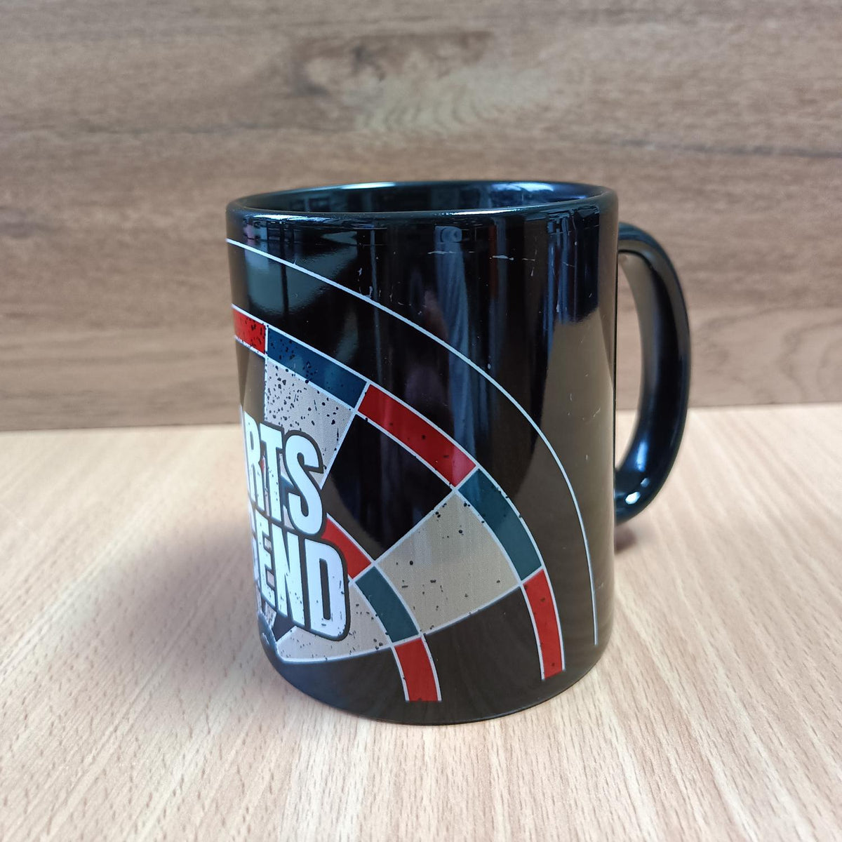 Darts Legend Dartboard Ceramic Mug - Pub Banter & Secret Santa Gift (11oz)