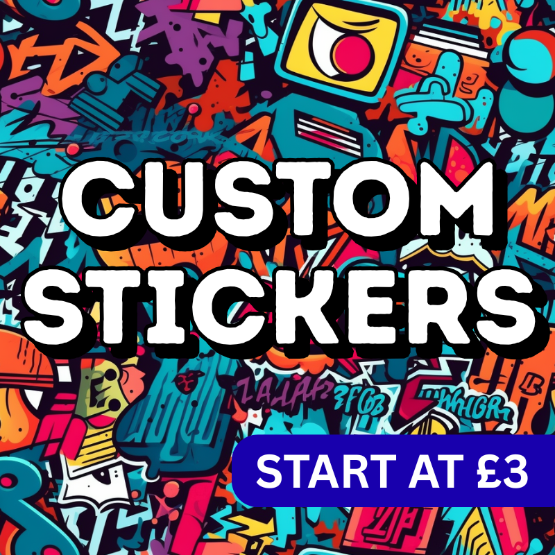 Custom STICKERS: Make Your Mark in Style