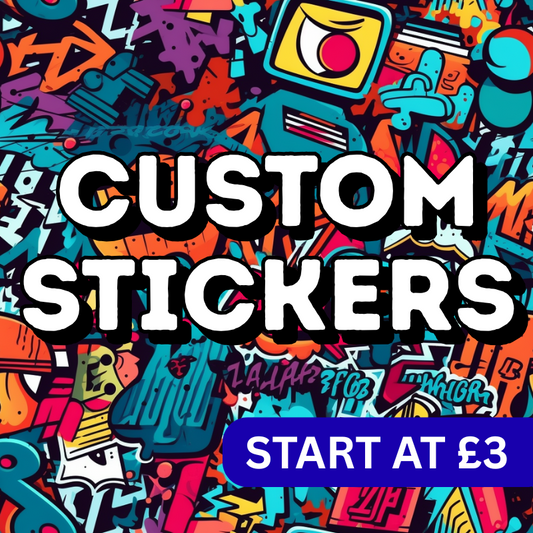 Custom STICKERS: Make Your Mark in Style
