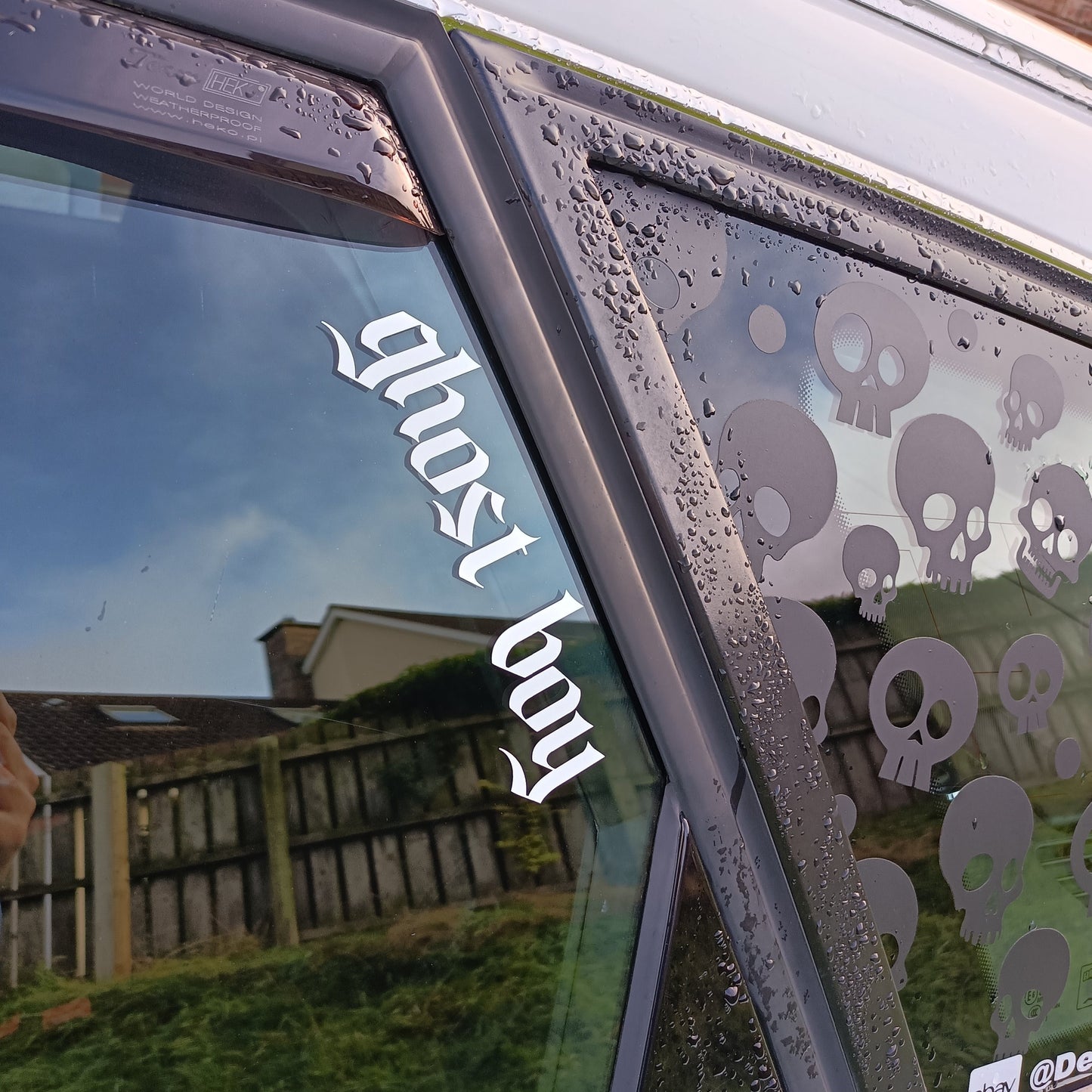 Ghost Boy Vinyl Decal: JDM Vibes for Your Ride!