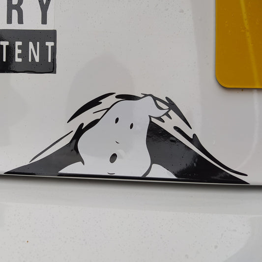 Peeping Ghost Busters Vinyl Decal