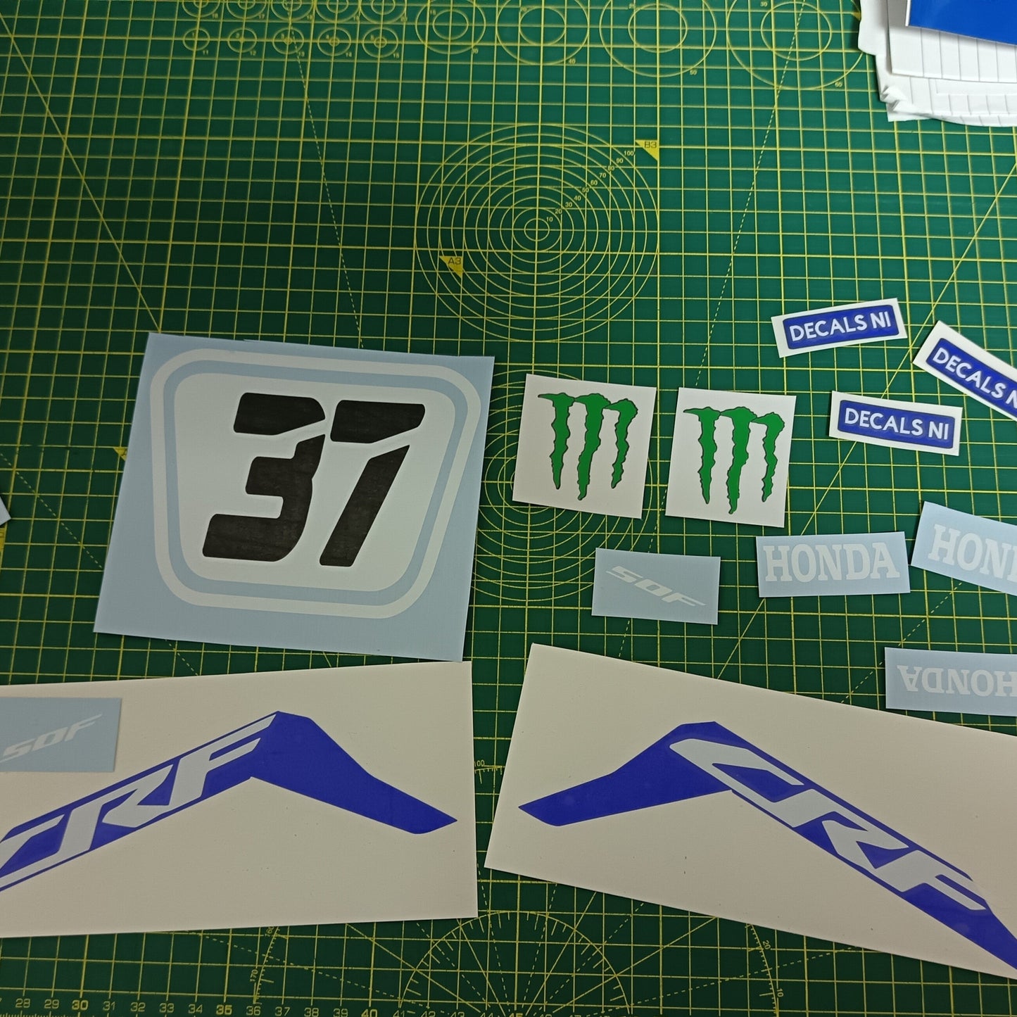 Custom Decal Kit Honda CRF 50F