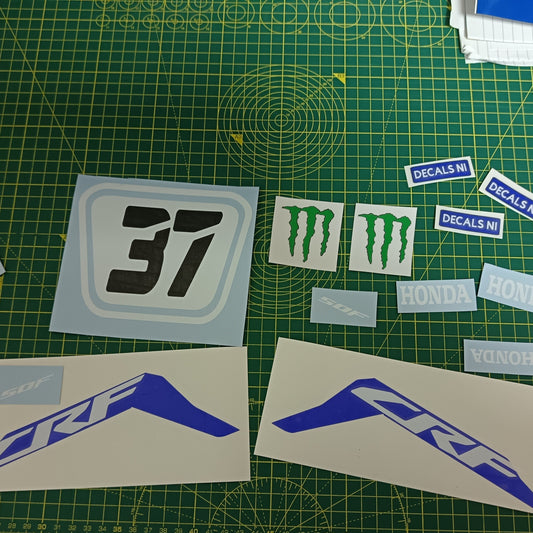 Custom Decal Kit Honda CRF 50F
