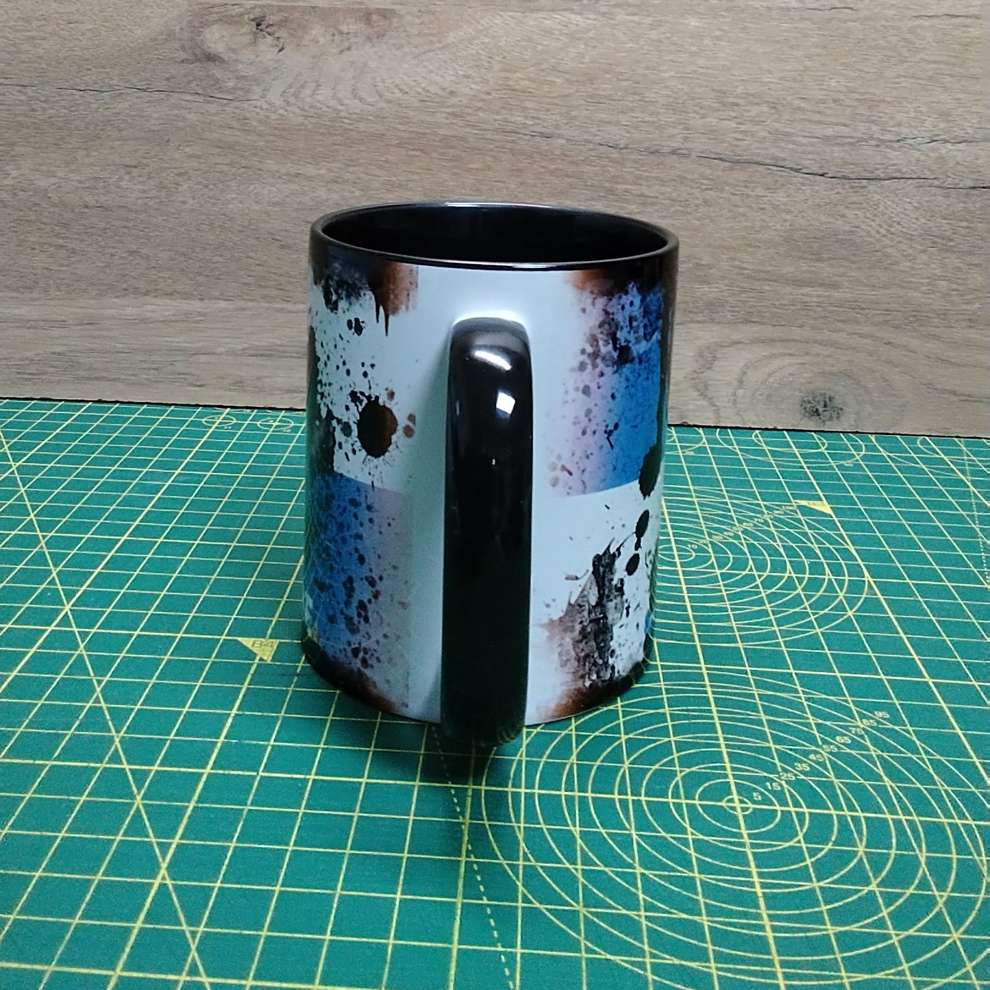 BMW Car Distressed Oil Can 11 oz Mug - Man Cave Garage Decor - Tea Coffee Mugs