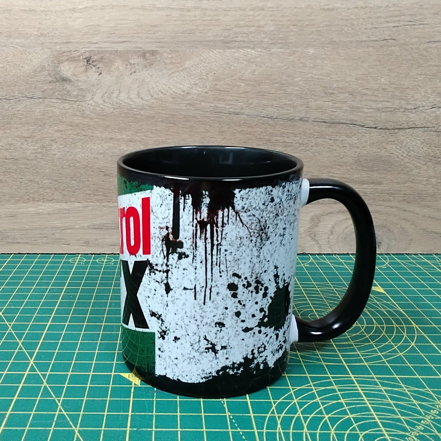 Castrol GTX Oil Can Style  Mug – Retro Vintage Garage Decor Cup, Mechanic Gift,  Motor Oil Design